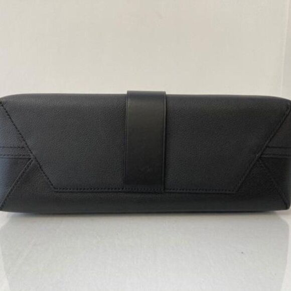 Louis Vuitton Cuir Plume and Cuir Ecume Leather Very One Handle in Noir Satchel - Picture 7 of 13